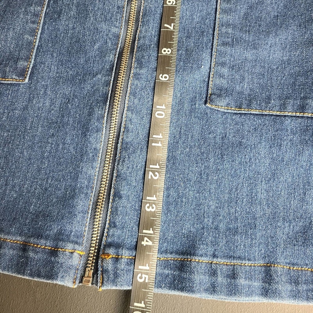 REFUGE | DENIM SKIRT - Picture 6 of 11